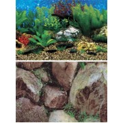 Penn-Plax "Зеленая трава/скалы" высота 50см. (фон)