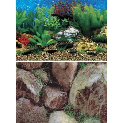 Penn-Plax "Зеленая трава/скалы" высота 50см. (фон) Penn-Plax "Зеленая трава/скалы" высота 50см. (фон)