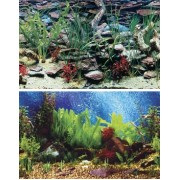 Penn-Plax "Тропическое море / Каменистое дно" высота 60см(фон)