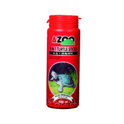 Azoo "9 in 1 Turtle Sticks" 330 мл (корм для молодых черепах) Azoo "9 in 1 Turtle Sticks" 330 мл (корм для молодых черепах)