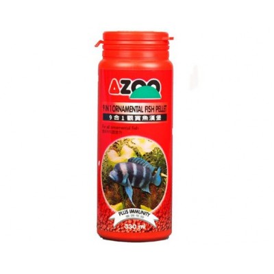 Azoo "9 in 1 Ornamental Fish Pellet" 330 мл (гранулы для всех видов рыб) Azoo "9 in 1 Ornamental Fish Pellet" 330 мл (гранулы для всех видов рыб)