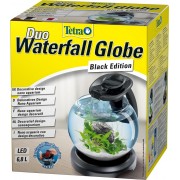 Tetra "Duo Waterfall Globe Black Edition" Чёрный, 6.8 л (аквариумный набор)