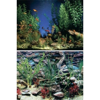 Penn-Plax "Аквариум/каменистое дно" высота 50см. (фон) Penn-Plax "Аквариум/каменистое дно" высота 50см. (фон)