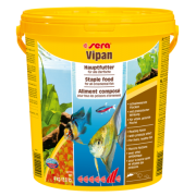 Sera "Vipan" 21 л (основной корм в виде хлопьев)