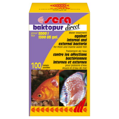 Sera "Baktopur Direct" 100 таб. (борьба с внутренними бактериальными инфекциями) Sera "Baktopur Direct" 100 таб. (борьба с внутренними бактериальными инфекциями)