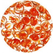 Penn-plax "Декоративные камни"прозрачно оранжевые 90шт. (камни)