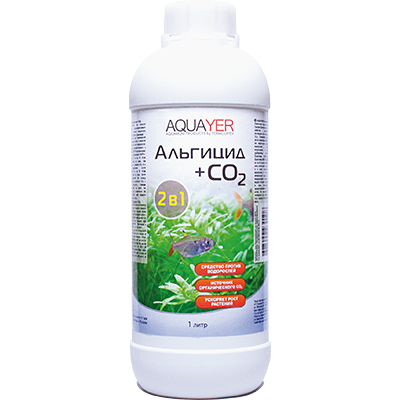 Aquaerus "Альгицид & CO2" 1 л (против чёрной бороды) Aquaerus "Альгицид & CO2" 1 л (против чёрной бороды)