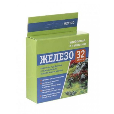 VladOx "Железо" 32 шт Удобрение для растений в таблетках VladOx "Железо" 32 шт Удобрение для растений в таблетках