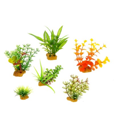 Prime "Набор пластиковых растений 70402" 6 шт Prime "Набор пластиковых растений 70402" 6 шт