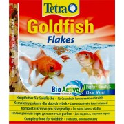 Tetra "Goldfish Flakes" пакет (основной хлопьевидный корм для золотых рыбок)