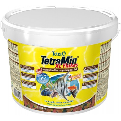 Tetra "TetraMin XL Flakes" 10 л (крупные хлопья для всех рыб) Tetra "TetraMin XL Flakes" 10 л (крупные хлопья для всех рыб)