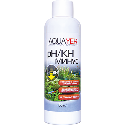 Aquaerus "PH/KH минус" 100 мл (средство для снижения карбонатной жёсткости и pH) Aquaerus "PH/KH минус" 100 мл (средство для снижения карбонатной жёсткости и pH)