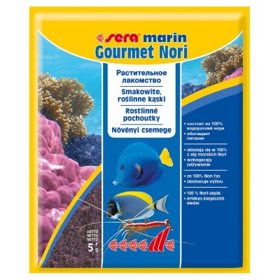 Sera marin "Gourmet Nori" 5 г (сушёные водоросли) Sera marin "Gourmet Nori" 5 г (сушёные водоросли)