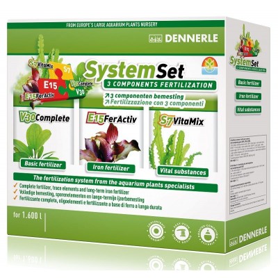 Dennerle "Perfect Plant System Set" Комплект препаратов для растений на 1600л Dennerle "Perfect Plant System Set" Комплект препаратов для растений на 1600л
