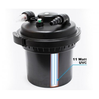 Sun-Sun "CPF-280" до 9000 л/час, UV 11 Вт (фильтр прудовый) Sun-Sun "CPF-280" до 9000 л/час, UV 11 Вт (фильтр прудовый)
