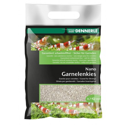 Dennerle "Nano Gravel" Природный Белый, 2 кг (грунт аквариумный) Dennerle "Nano Gravel" Природный Белый, 2 кг (грунт аквариумный)
