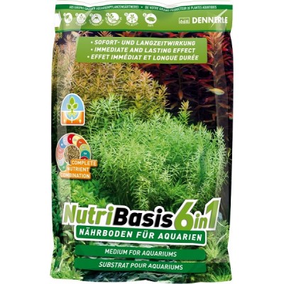 Dennerle "NutriBasis 6 in 1" 4.8 кг на 100-140 л(питательная подложка) Dennerle "NutriBasis 6 in 1" 4.8 кг на 100-140 л(питательная подложка)