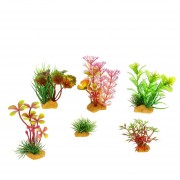 Prime "Набор пластиковых растений 70401" 6 шт
