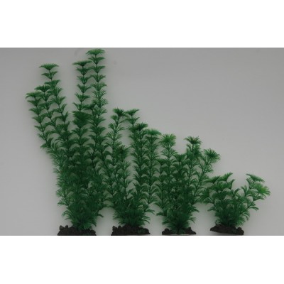 Растение пластиковое Амбулия 40см, зеленое Растение пластиковое Амбулия 40см, зеленое