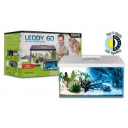 Aquael "Leddy Day & Night 60" Белый, 54 л (аквариумный комплект)