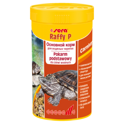Sera "Raffy P" 250 мл (основной корм для водных черепах) Sera "Raffy P" 250 мл (основной корм для водных черепах)