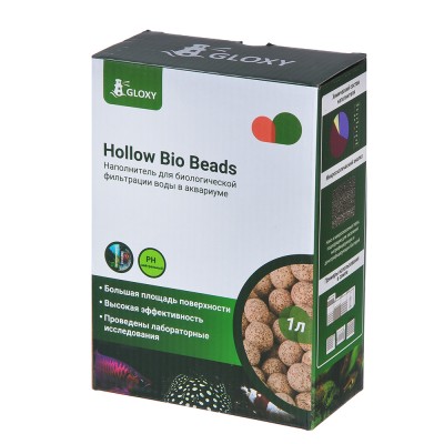 Gloxy "Hollow Bio Beads" 1 л (керамика) Gloxy "Hollow Bio Beads" 1 л (керамика)