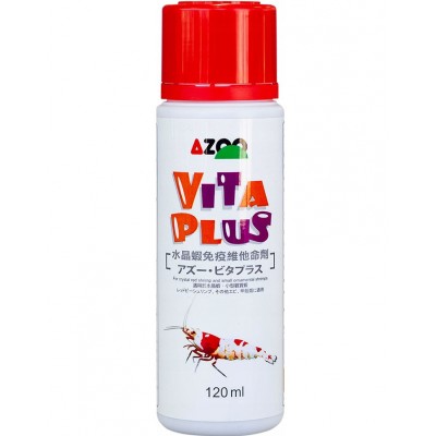 Azoo "Vita Plus" 120 мл на 1200л (витамины для креветок) Azoo "Vita Plus" 120 мл на 1200л (витамины для креветок)