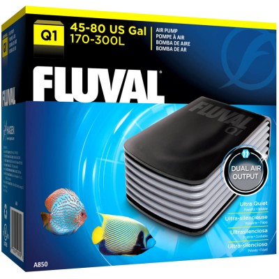 Fluval "Q1" 2*126 л/час, 4 Вт, 170-300 л (компрессор) Fluval "Q1" 2*126 л/час, 4 Вт, 170-300 л (компрессор)