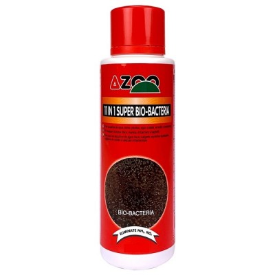 Azoo "11 в 1 Супер-Бактерии" 120 мл на 400л. Azoo "11 в 1 Супер-Бактерии" 120 мл на 400л.