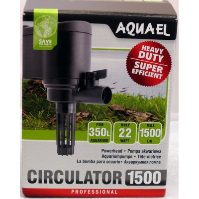 Aquael "Circulator 1500" 1500 л/час, 22 Вт, 1.6 м (помпа погружная) Aquael "Circulator 1500" 1500 л/час, 22 Вт, 1.6 м (помпа погружная)