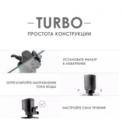 Aquael "Turbo Filter 1500" 1500 л/час, 22 Вт (фильтр) Aquael "Turbo Filter 1500" 1500 л/час, 22 Вт (фильтр)