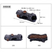 Бревно темное (13см*5.8см*4.7см)