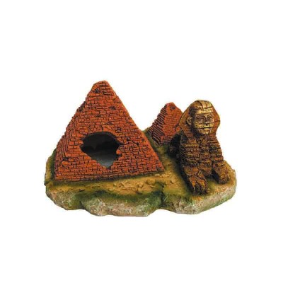 Prime "Пирамиды со Сфинксом" 17*16*8.5 см (декорация пластиковая) Prime "Пирамиды со Сфинксом" 17*16*8.5 см (декорация пластиковая)