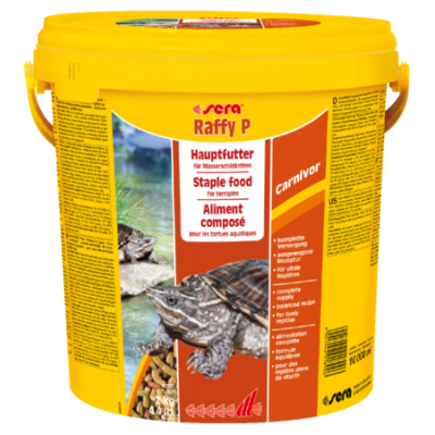 Sera "Raffy P" 10 л (основной корм для водных черепах) Sera "Raffy P" 10 л (основной корм для водных черепах)
