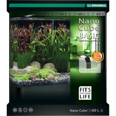Dennerle "Nano Cube Basic" 60 л, 38*38*43 см (аквариумный набор) Dennerle "Nano Cube Basic" 60 л, 38*38*43 см (аквариумный набор)