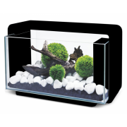 Hailea "E25" Чёрный, 25л, LED-светильник, фильтр RP-200 (аквариум)