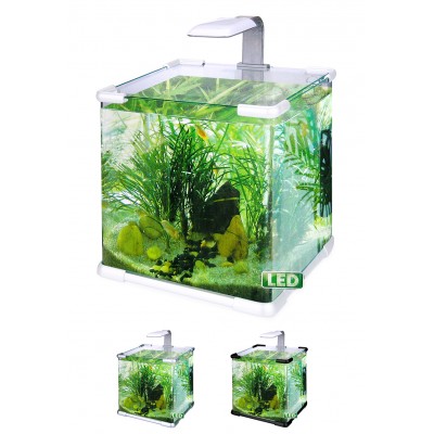 Hailea "C40" Белый, 40л, LED-светильник, фильтр ВТ-200 (аквариум) Hailea "C40" Белый, 40л, LED-светильник, фильтр ВТ-200 (аквариум)