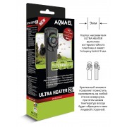 Aquael "Ultra Heater 25" 25 Вт, до 30 л (ударопрочный нагреватель)