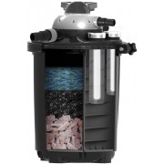 Hailea "QF25" 25 л, до 12000 л, UV 11 Вт (прудовый фильтр)
