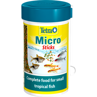 Tetra "Micro Sticks" 100 мл (палочки для маленьких рыбок) Tetra "Micro Sticks" 100 мл (палочки для маленьких рыбок)