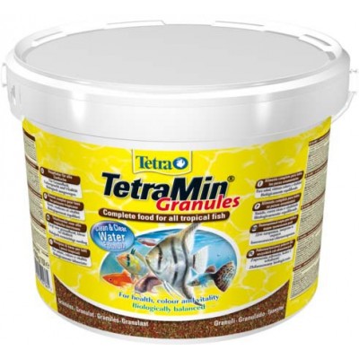 Tetra "TetraMin Granules" 10 л (гранулы для всех рыб) Tetra "TetraMin Granules" 10 л (гранулы для всех рыб)