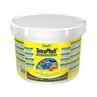 Tetra "Phyll Flakes" 10 л (растительные хлопья) Tetra "Phyll Flakes" 10 л (растительные хлопья)