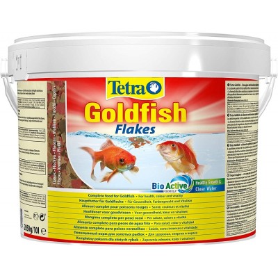 Tetra "Goldfish Flakes" 10 л (основной хлопьевидный корм для золотых рыбок) Tetra "Goldfish Flakes" 10 л (основной хлопьевидный корм для золотых рыбок)