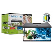 Aquael "Leddy Day & Night 40" Чёрный, 25 л (аквариумный комплект)