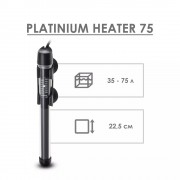 Aquael "Platinum Heater 75" 75 Вт, до 75 л (Стеклянный нагреватель)