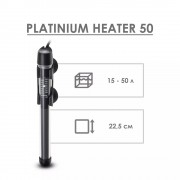 Aquael "Platinum Heater 50" 50 Вт, до 50 л (Стеклянный нагреватель)