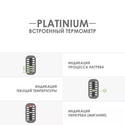 Aquael "Platinum Heater 25" 25 Вт, до 25 л (Стеклянный нагреватель) Aquael "Platinum Heater 25" 25 Вт, до 25 л (Стеклянный нагреватель)