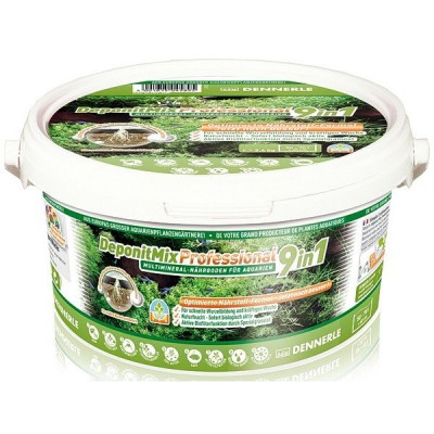 Dennerle "Deponitmix Professional 9 in 1" 4.8 кг на 100-140л (питательный субстрат для растений) Dennerle "Deponitmix Professional 9 in 1" 4.8 кг на 100-140л (питательный субстрат для растений)