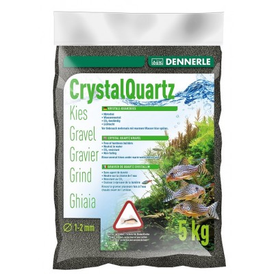 Dennerle "Crystal Quartz" Чёрный, 1-2 мм, 5 кг (грунт аквариумный) Dennerle "Crystal Quartz" Чёрный, 1-2 мм, 5 кг (грунт аквариумный)