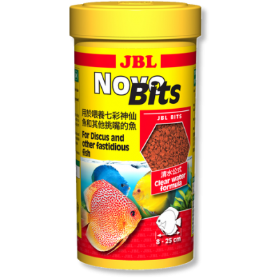 JBL "Novo Bits" 250 мл (корм для дискусов и привередливых рыб) JBL "Novo Bits" 250 мл (корм для дискусов и привередливых рыб)